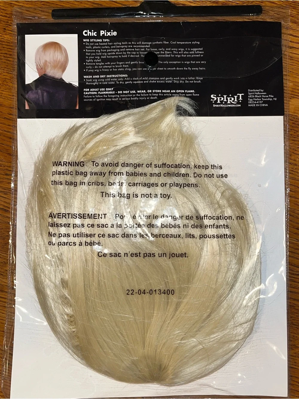 Spirit- Chic Pixie Blonde Short Wig - Sleek Pixie Cut
